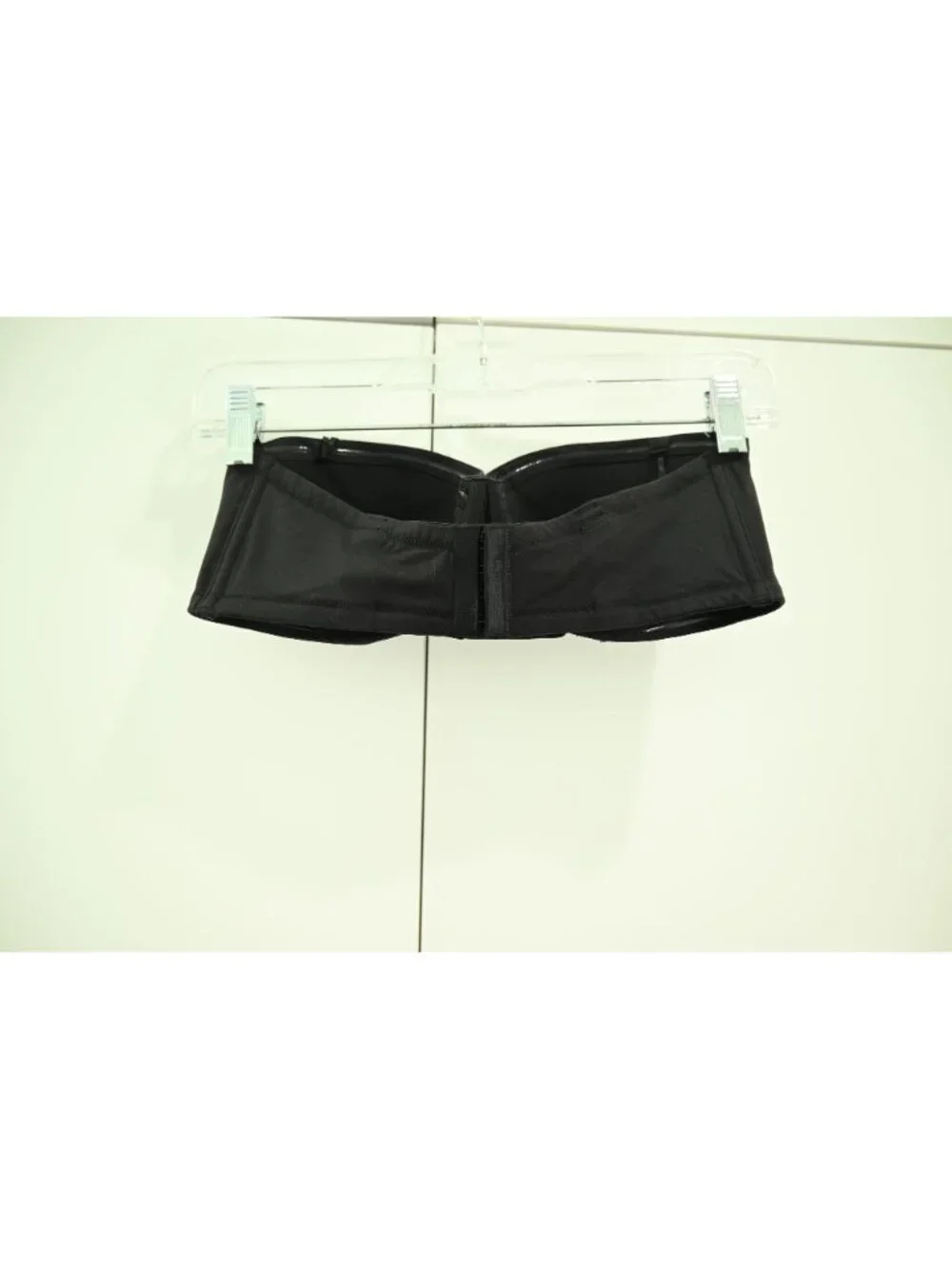 NWOT Bali One Smooth U Stay in Place Strapless Underwire Bra Black Sz 36C DF6599